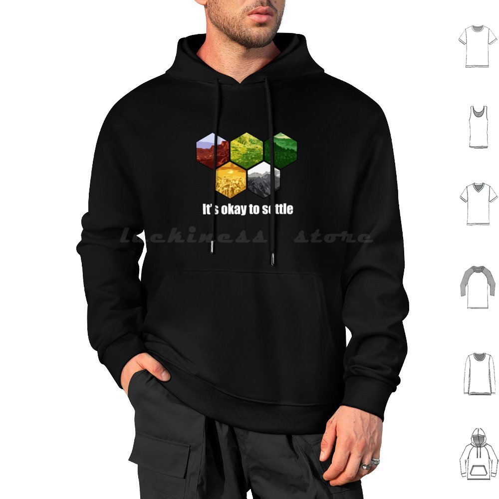It _ S Okay To Settle Hoodie C - Board Game Catan ulasan dan harga