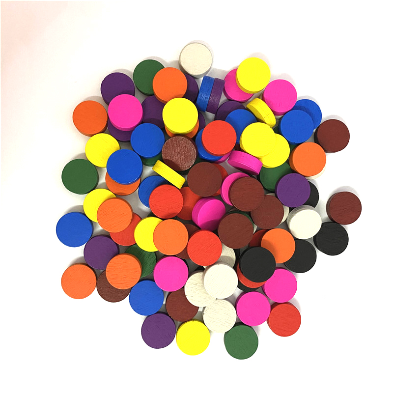 100pieces Diameter 15*5MM Wood - Board Game Catan ulasan dan harga
