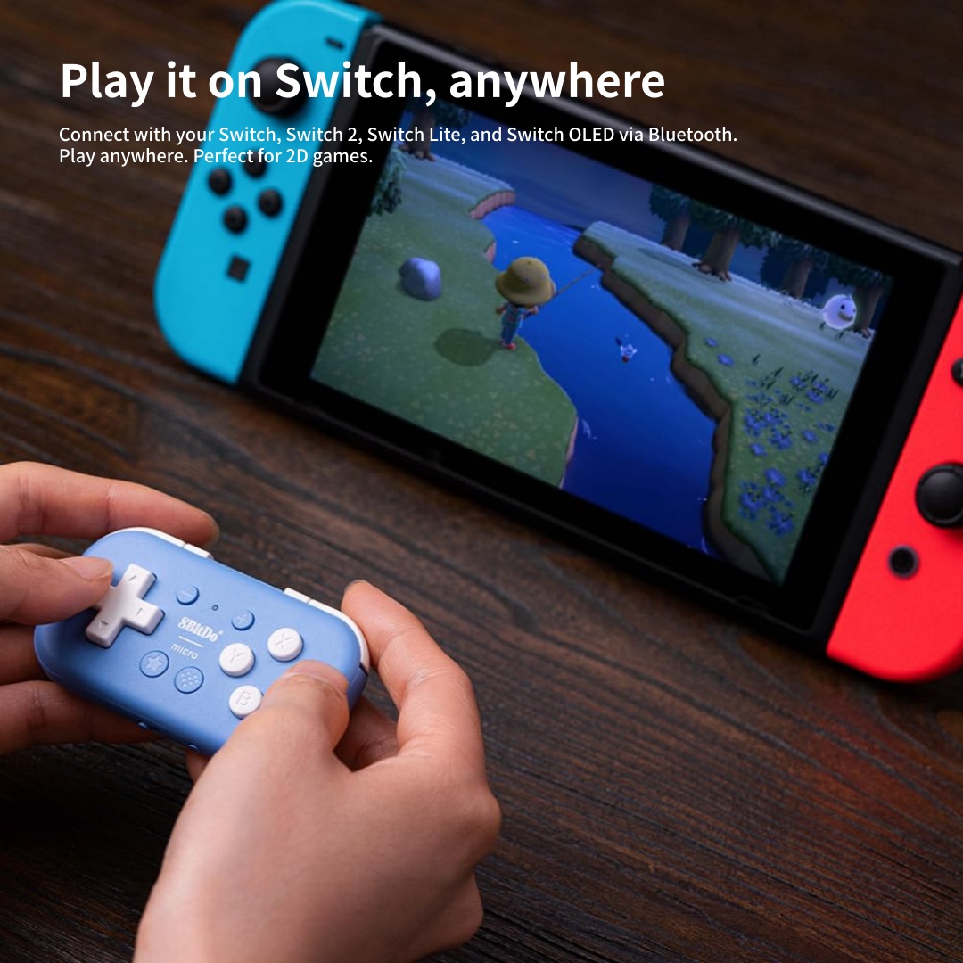 8BitDo Micro Bluetooth Gamepad - Board Game Android ulasan dan harga